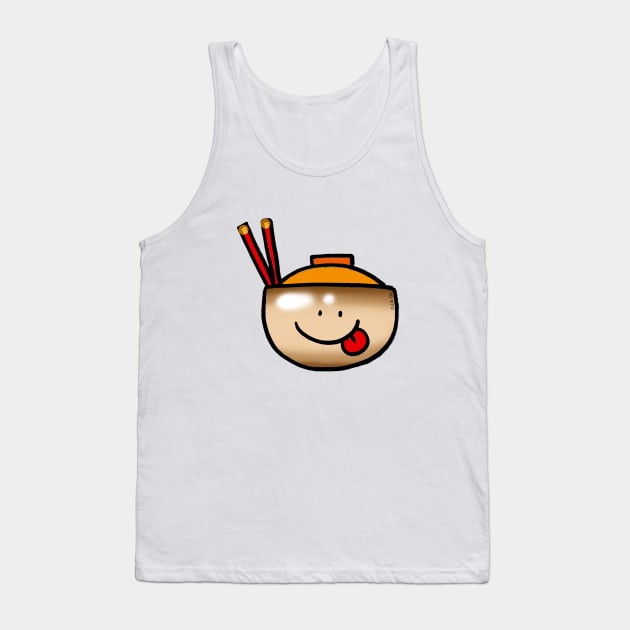 funny rice bowl Tank Top by cartoonygifts